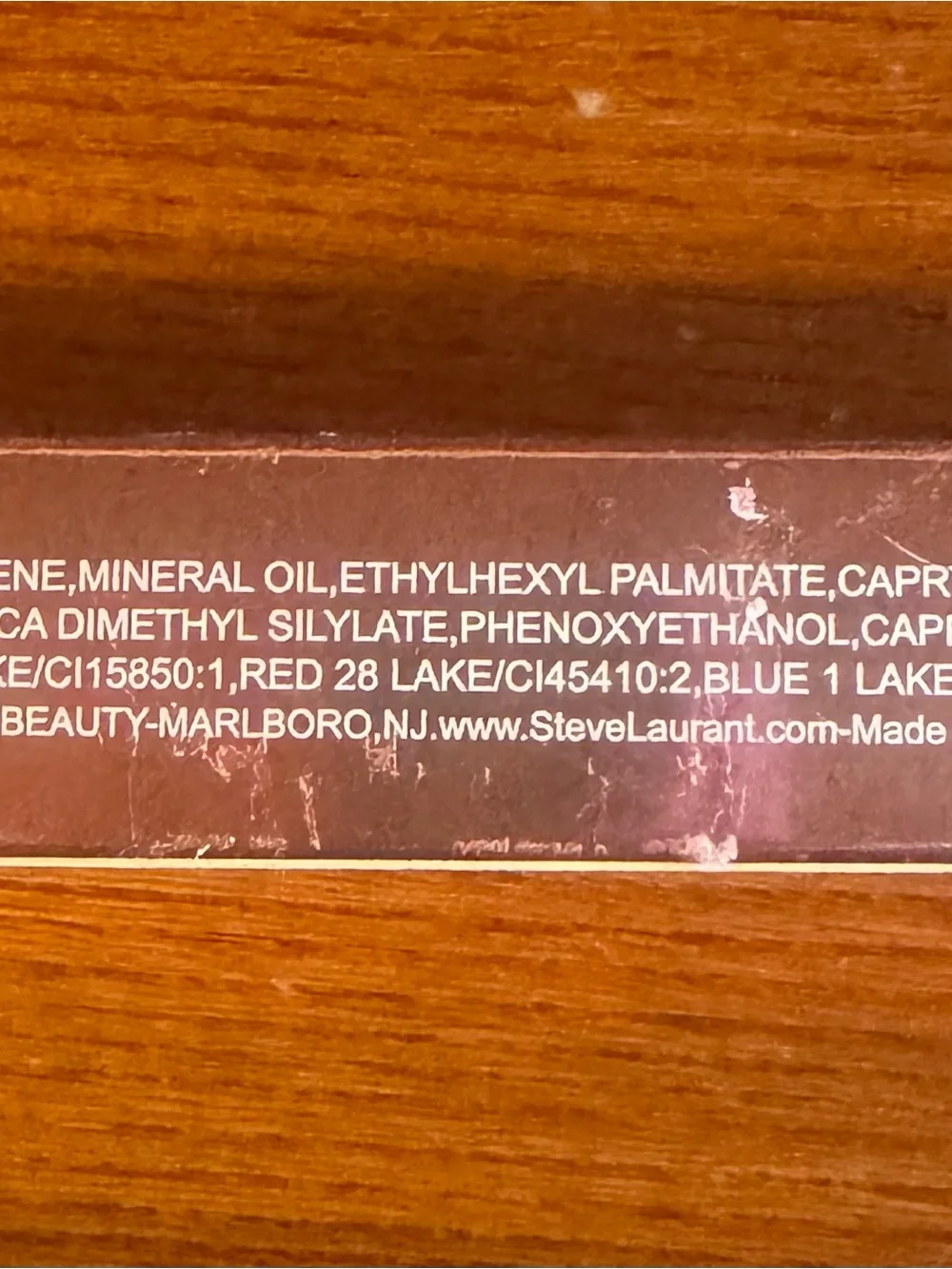 Steve Laurant Pink Lip Oil- Hydrating Shine